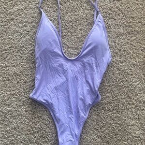 Lavender One-Piece Swimsuit